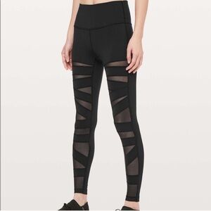 Lululemon full length mesh leggings